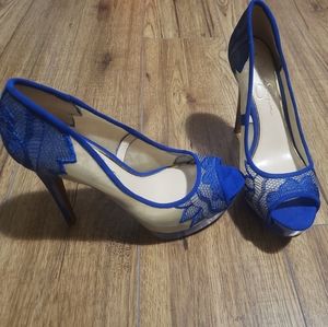 Jessica Simpson platform pumps